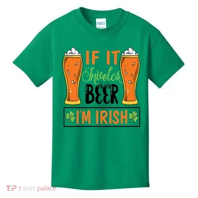 St Patricks Day Drinking Kids T-Shirt