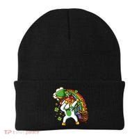 St Patricks Day Dabbing Unicorn Beanie thumb 0