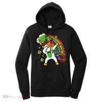 St Patricks Day Dabbing Unicorn Women's Hoodie thumb 0