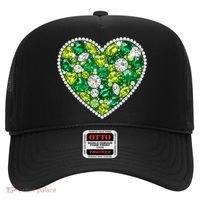St Patrick's Day Gemstones Peridot Emerald Heart Hat thumb 0