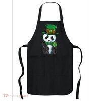 St Patricks Day Leprechaun Panda Cute Irish Shamrock Apron thumb 0
