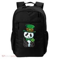 St Patricks Day Leprechaun Panda Cute Irish Shamrock Backpack thumb 0