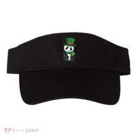 St Patricks Day Leprechaun Panda Cute Irish Shamrock Visor thumb 0