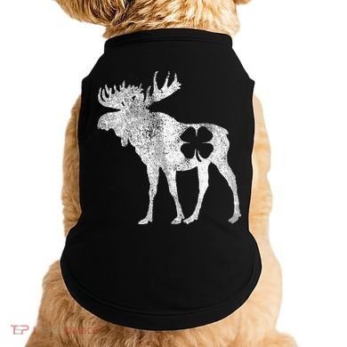 St. Patrick's Day Moose Irish Shamrock Saint Paddy's Doggie Tank