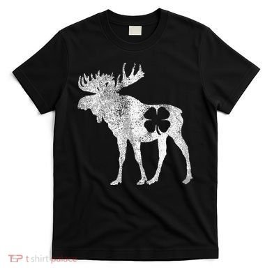 St. Patrick's Day Moose Irish Shamrock Saint Paddy's T-Shirt