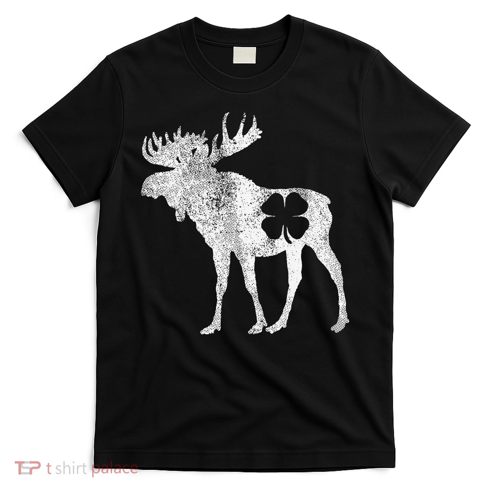 St. Patrick's Day Moose Irish Shamrock Saint Paddy's T-Shirt