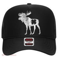 St. Patrick's Day Moose Irish Shamrock Saint Paddy's Hat thumb 0