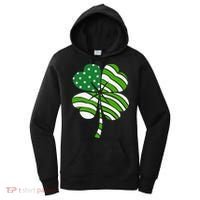St. Patricks Day Irish American Flag Ireland Shamrock Clover Women's Hoodie thumb 0