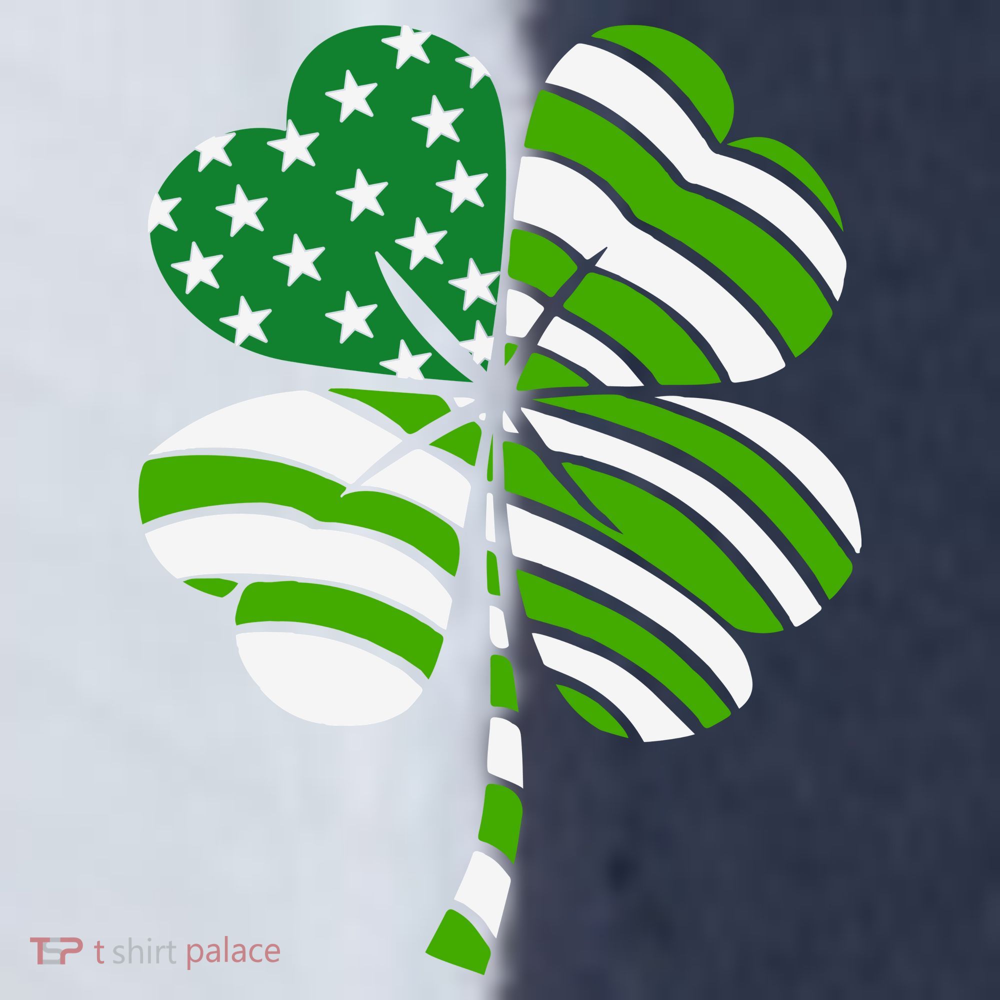 St. Patricks Day Irish American Flag Ireland Shamrock Clover Sport-Tek Competitor United Soccer Jersey