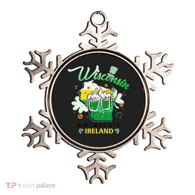 St Patricks Day Wisconsin Americas Ireland Irish Beer Lover Gift Ornament
