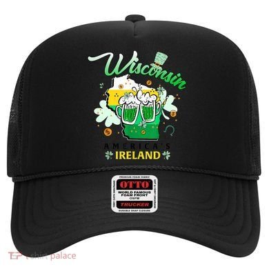 St Patricks Day Wisconsin Americas Ireland Irish Beer Lover Gift Hat