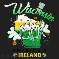 St Patricks Day Wisconsin Americas Ireland Irish Beer Lover Gift Hat thumb 2