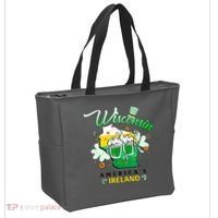 St Patricks Day Wisconsin Americas Ireland Irish Beer Lover Gift Tote Bag thumb 2