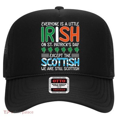 St Patrick's Day Irish Flag Scottish Shamrock Funny Joke Hat