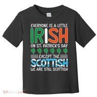 St Patrick's Day Irish Flag Scottish Shamrock Funny Joke Toddler T-Shirt thumb 0