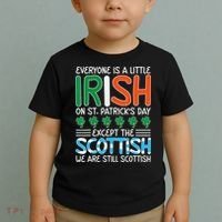 St Patrick's Day Irish Flag Scottish Shamrock Funny Joke Toddler T-Shirt thumb 2
