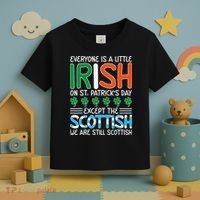 St Patrick's Day Irish Flag Scottish Shamrock Funny Joke Toddler T-Shirt thumb 3