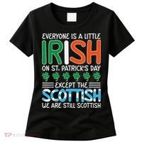 St Patrick's Day Irish Flag Scottish Shamrock Funny Joke Women's T-Shirt thumb 0