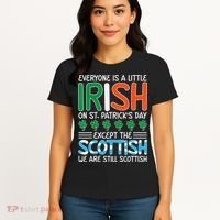 St Patrick's Day Irish Flag Scottish Shamrock Funny Joke Women's T-Shirt thumb 4