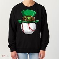 St Patricks Day, Baseball St Patricks Day Women's Sweatshirt thumb 0
