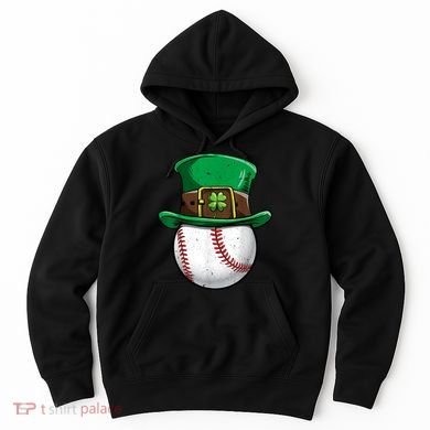St Patricks Day, Baseball St Patricks Day Hoodie