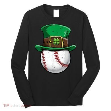 St Patricks Day, Baseball St Patricks Day Long Sleeve Shirt