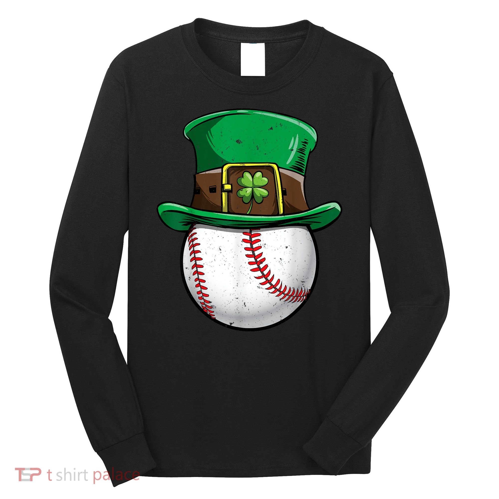 St Patricks Day, Baseball St Patricks Day Long Sleeve Shirt