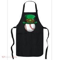 St Patricks Day, Baseball St Patricks Day Apron thumb 0