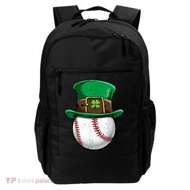 St Patricks Day, Baseball St Patricks Day Backpack