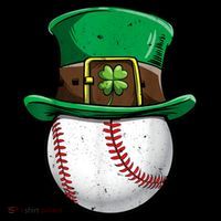 St Patricks Day, Baseball St Patricks Day Women's Hoodie thumb 2