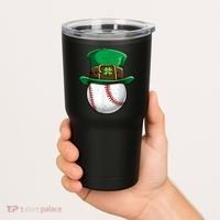 St Patricks Day, Baseball St Patricks Day Tumbler thumb 2
