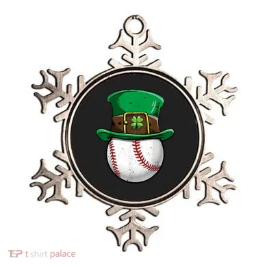 St Patricks Day, Baseball St Patricks Day Ornament