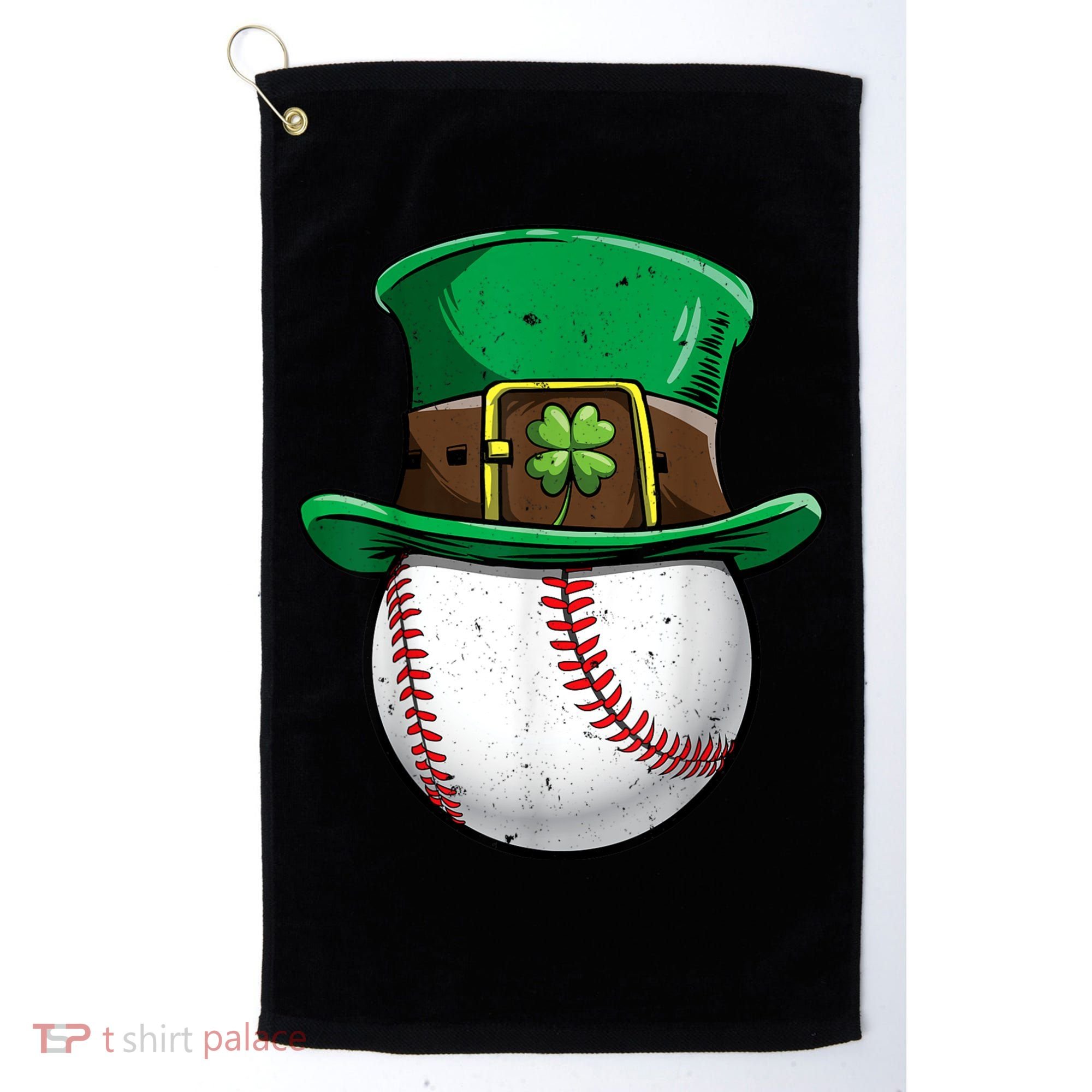 St Patricks Day, Baseball St Patricks Day Golf Towel