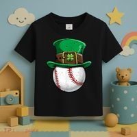 St Patricks Day, Baseball St Patricks Day Toddler T-Shirt thumb 3