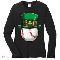 St Patricks Day, Baseball St Patricks Day Women's Long Sleeve Shirt thumb 0