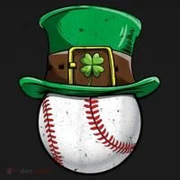 St Patricks Day, Baseball St Patricks Day Kids Hoodie thumb 5