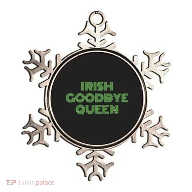 St Patricks Day Irish Goodbye Queen Ornament