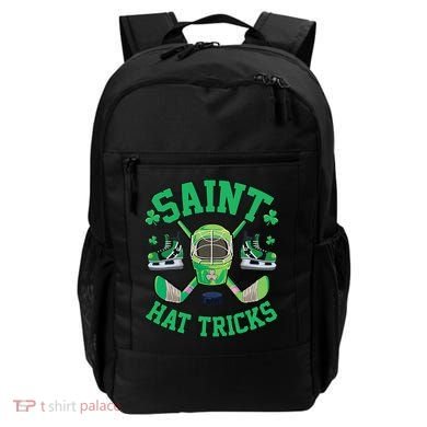 St Patrick's Day Hockey Saint Hat Tricks Shamrock Backpack