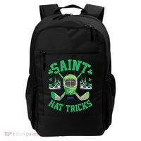 St Patrick's Day Hockey Saint Hat Tricks Shamrock Backpack thumb 0