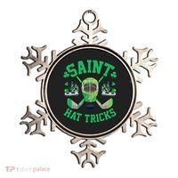 St Patrick's Day Hockey Saint Hat Tricks Shamrock Ornament thumb 0