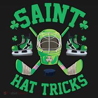 St Patrick's Day Hockey Saint Hat Tricks Shamrock Tote Bag thumb 4