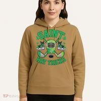 St Patrick's Day Hockey Saint Hat Tricks Shamrock Hoodie thumb 5