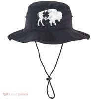 St Patrick's Day Green Shamrock Buffalo Bison Irish Saint Funny Bucket Hat thumb 0