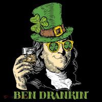 St Patricks Day, Ben Drankin, Funny St Patricks Day, St Patricks Day Drinking Ornament thumb 1