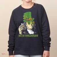 St Patricks Day, Ben Drankin, Funny St Patricks Day, St Patricks Day Drinking Women's Sweatshirt thumb 0