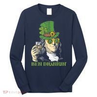 St Patricks Day, Ben Drankin, Funny St Patricks Day, St Patricks Day Drinking Long Sleeve Shirt thumb 0