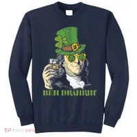 St Patricks Day, Ben Drankin, Funny St Patricks Day, St Patricks Day Drinking Sweatshirt thumb 0
