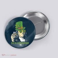 St Patricks Day, Ben Drankin, Funny St Patricks Day, St Patricks Day Drinking Button thumb 0