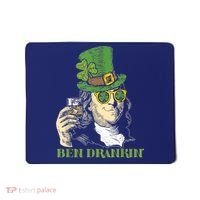 St Patricks Day, Ben Drankin, Funny St Patricks Day, St Patricks Day Drinking Mousepad thumb 0