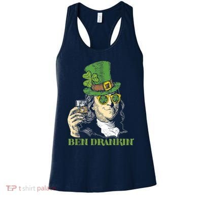 St Patricks Day, Ben Drankin, Funny St Patricks Day, St Patricks Day Drinking Women's Tank Top